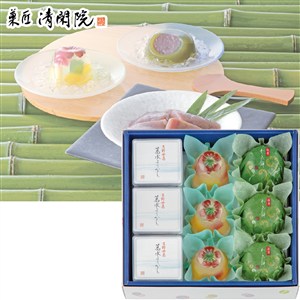 ＜菓匠 清閑院＞吉野本葛 葛水ようかん詰合せ