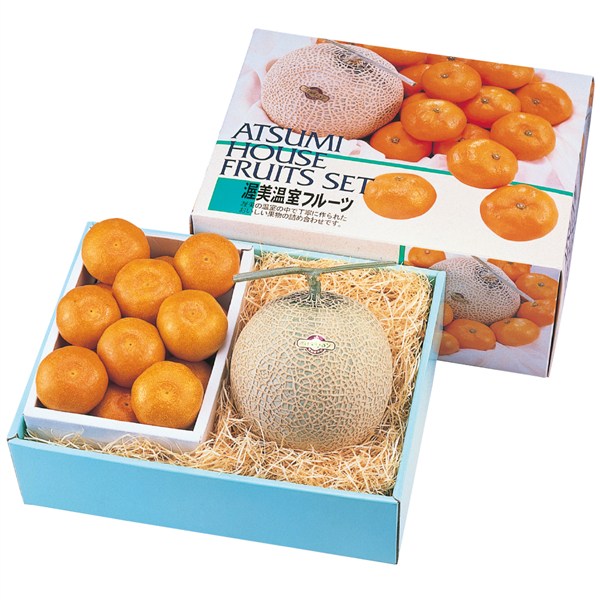 愛知県産　マスクメロン＆ハウスみかん詰合せ