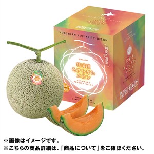 北海道産　あさひかわメロン