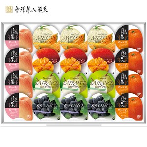 ＜金澤兼六製菓＞バラエティフルーツゼリーギフト