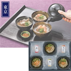 ＜なだ万＞一膳だし茶漬けセット