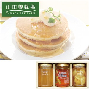＜山田養蜂場＞はちみつ・はちみつ漬３本セット