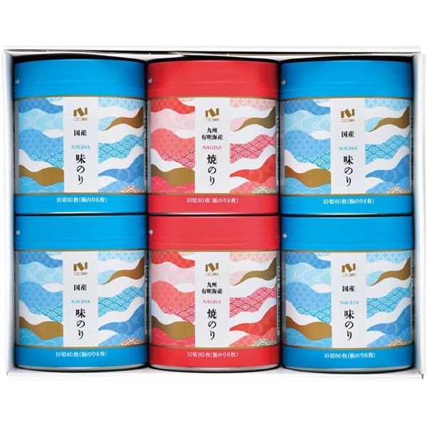＜ニコニコのり＞卓上用海苔詰合せ