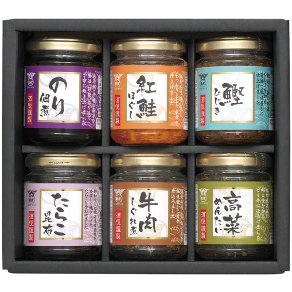 ＜酒悦＞ご飯のおとも詰合せ