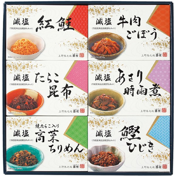＜酒悦＞減塩佃煮・惣菜詰合せ