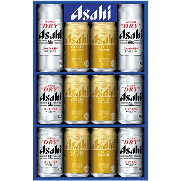＜アサヒ＞スーパードライ・アサヒゴールドダブルセット
