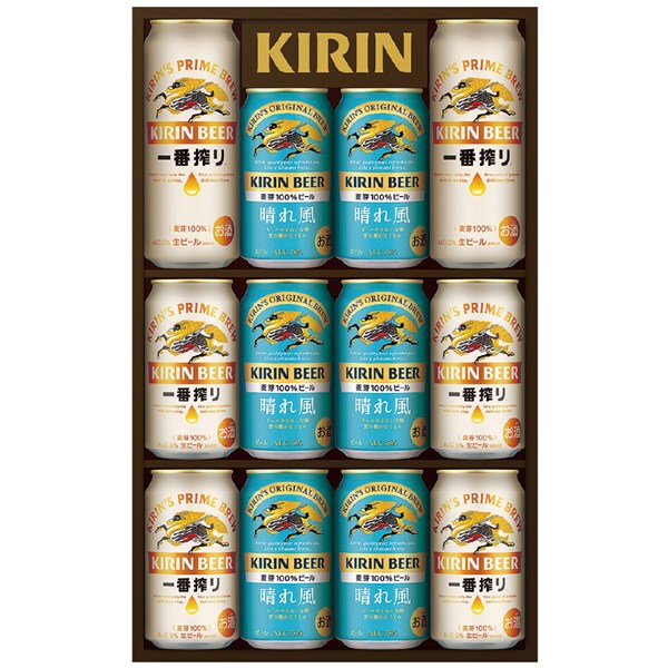 ＜キリン＞一番搾り生ビール・キリンビール晴れ風2種セット