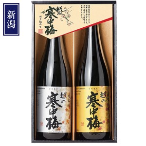 ＜新潟銘醸＞越の寒中梅 セット