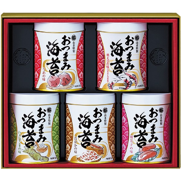 ＜山本海苔店＞おつまみ海苔詰合せ