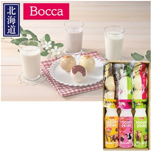 ＜牧家＞3種のドリンクとプリンセット