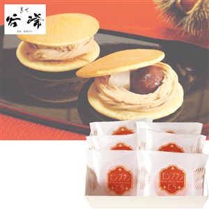 ＜菓心 谷常＞モンブランどら焼き