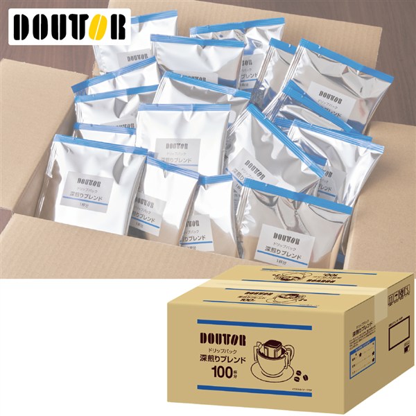 ＜ドトールコーヒー＞ドトール ドリップパック　深煎りブレンド100P