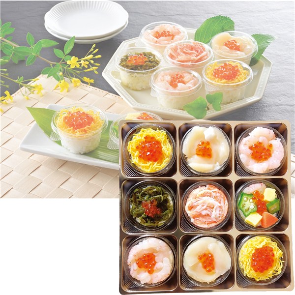 ＜小樽海洋水産＞プチ海鮮丼セット