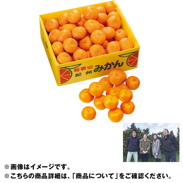 和歌山県産　森田さんの自信作手作りみかん