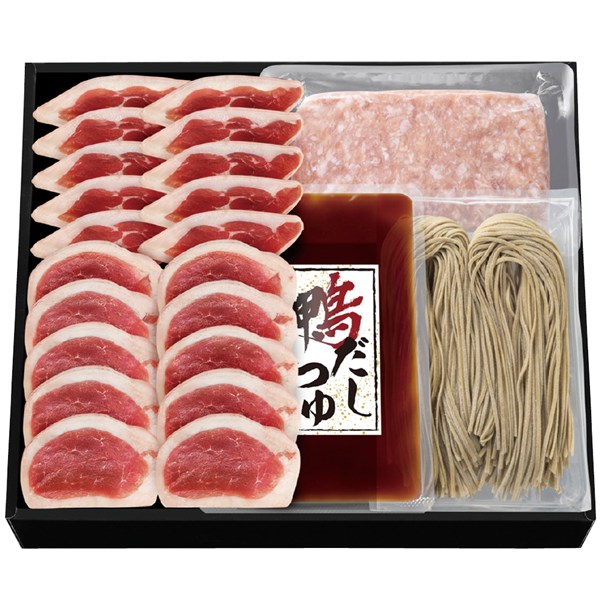 国産あい鴨 京鴨使用 しゃぶしゃぶセット
