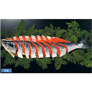 北海道加工  塩紅鮭姿切身（L）