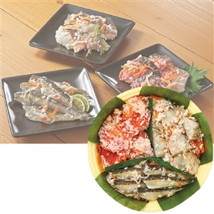 ＜山喜石田水産株式会社＞北海道函館加工 飯寿司三種セット