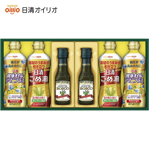＜日清オイリオ＞ボスコオリーブオイル＆バラエティギフト