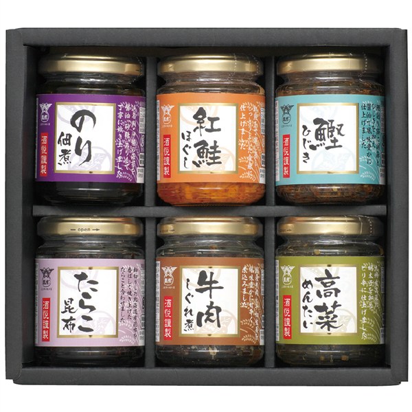 ＜酒悦＞ご飯のおとも詰合せ